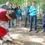 water en zand